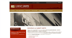 Desktop Screenshot of cabinet-greffe.com